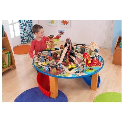 Залізниця KidKraft Dinosaur Train Set and Table (17961) фото 3
