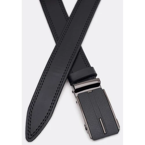 Мужской ремень Borsa Leather черный (115v1genav25-black): Пол Мужской