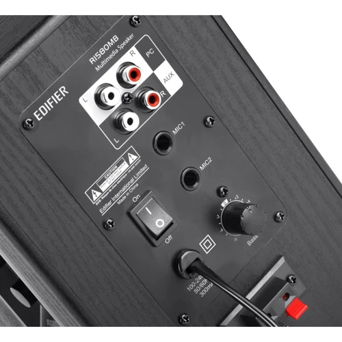 Акустическая система Edifier R1580MB Black 2.0 42W Karaoke: Выходная мощность колонок 42 Вт (2х21 Вт)