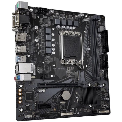 GIGABYTE H610M S2H V2 DDR4: Разъемы на задней панели DisplayPort, VGA, HDMI, Ethernet RJ-45, USB 2.0, USB 3.2 Gen 1