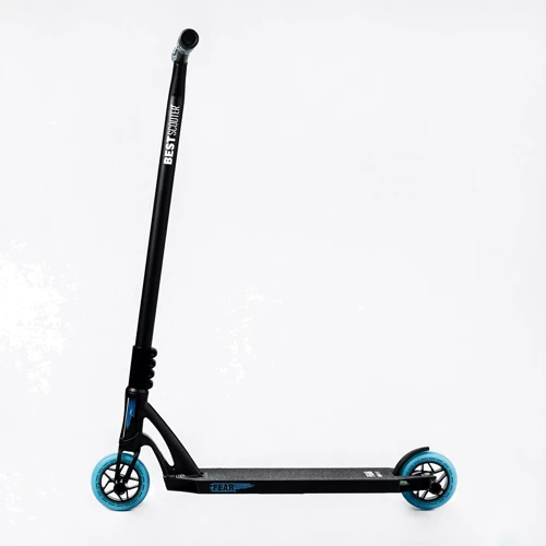 Самокат трюковий Best Scooter Fear Чорно-синій (112900) фото 8