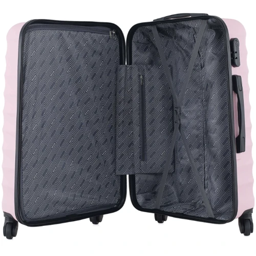 Чемодан Semi Line 24" (M) Pink Cream розовый (T5632-2): Пол Унисекс