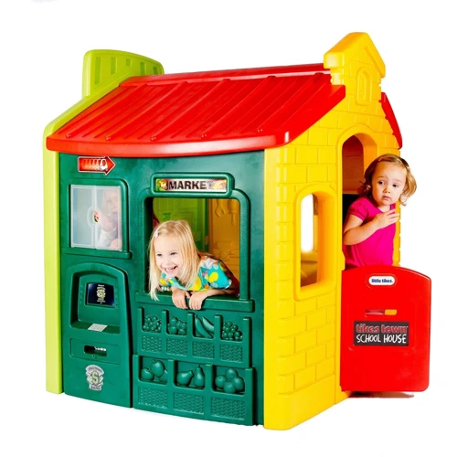 Игровой домик Little Tikes - Супергородок (спортплощадка, школа, магазин, заправка) фото 8
