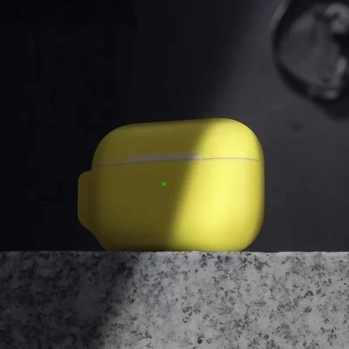 Чохол для навушників Baseus Let's Go Jelly Lanyard Case Yellow (WIAPPOD-D0Y) for Apple AirPods Pro фото 7