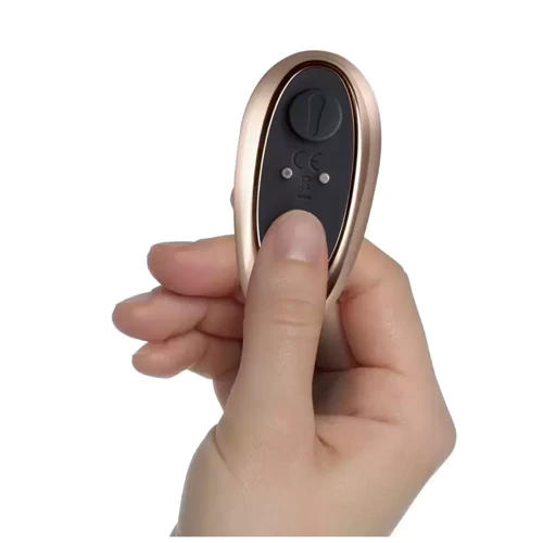 Анально-вагінальний вібратор для пар Rocks Off Cocktail Black, пульт ДУ