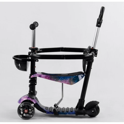 Детский самокат 5 в 1 Best Scooter S 3288 Темно-синий: Тип колес литые