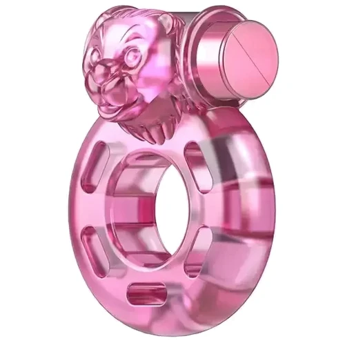 Кільце з вібрацією та презервативом Vibrator & condom, BI-010084