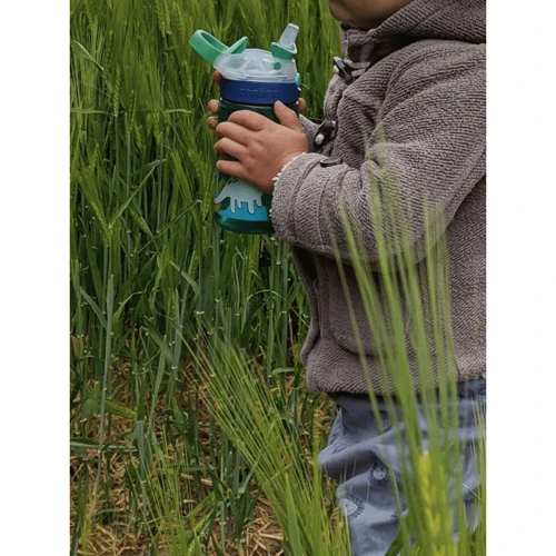 Пляшка для води дитяча Contigo Gizmo Flip 420 мл Jungle Green Dino фото 9