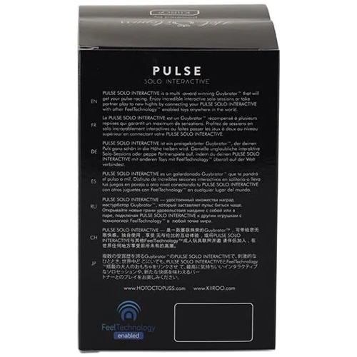 Интерактивный мастурбатор Hot Octopuss Pulse Solo Interactive powered by KIIROO