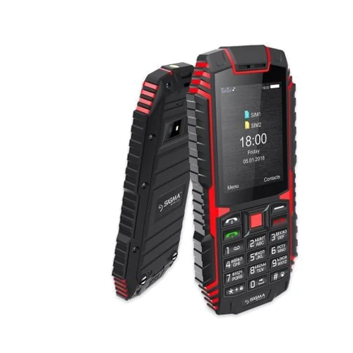 Мобильный телефон Sigma mobile X-treme DT68 Black-Red (UA UCRF)
