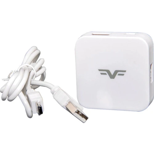 Аксесуар для накопичувача Frime 4хUSB2.0 Hub White (FH-20021)