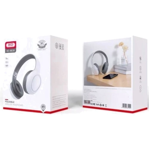 Наушники XO BE35 Elegant White/Grey: Тип крепления оголовные