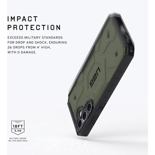 Чехол для телефонов Urban Armor Gear UAG Pathfinder Olive Drab (214410117272) for Samsung S711 Galaxy S23 FE фото 7
