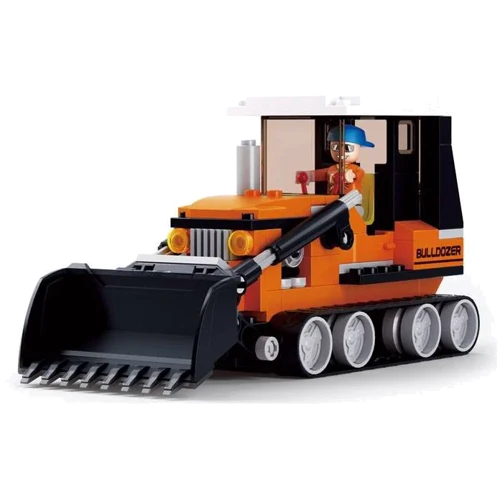 Конструктор SLUBAN M38-B0558 ферма, бульдозер, фігурки, 165дет, 28,5-23,5-5,5см: Виробник Sluban