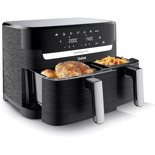 Фритюрница Tefal Dual Easy Fry EY9018: Мощность, Вт 2700