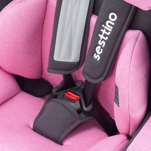 Автокрісло Sesttino Rocker Pro Pink 9-36 кг (Hnrt_4941): Матеріали обшивки текстиль