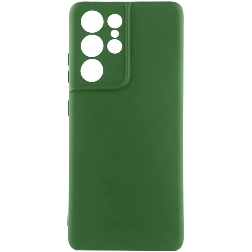 Аксессуар для смартфона Lakshmi Case Silicone Cover Full Camera Dark Green for Samsung s908 Galaxy S22 Ultra