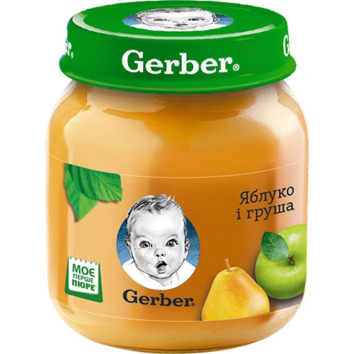 Пюре фруктовое Яблоко и груша для детей с 6 месяцев (7613033514852)