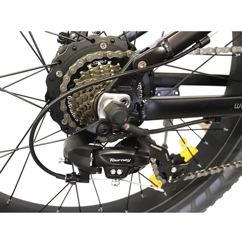 Электровелосипед фэтбайк Kelb.Bike E-1911WS-26 500W, 48V 26" Черный фото 7