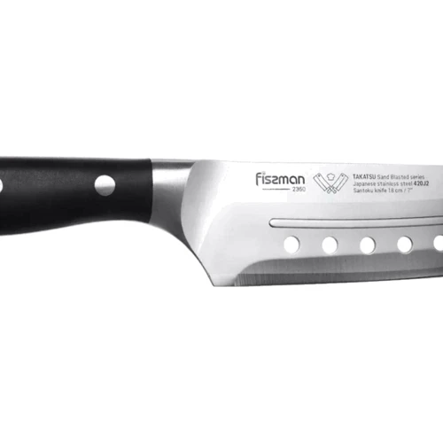 Нож сантоку Fissman TAKATSU 18 см (2360): Лезвие Нержавеющая сталь