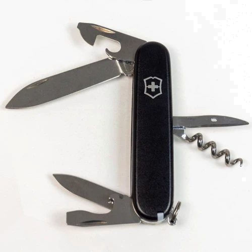 Мультитул Victorinox SPARTAN MAT чорний матовий лак (Vx13603.3_M0007p) фото 7