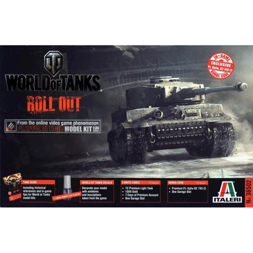 Мир танков ITALERI - Pz.Kpfw. VI Тигр I