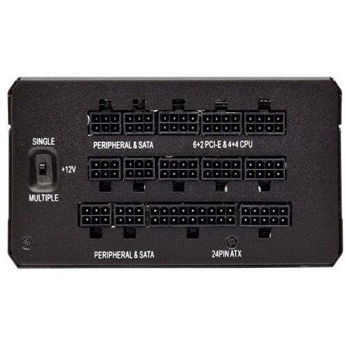Блок питания Corsair HX1000 (CP-9020139-EU): Мощность, Ватт 1000