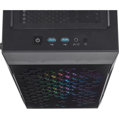 Корпус Corsair iCUE 220T RGB Airflow Black (CC-9011173-WW) фото 6