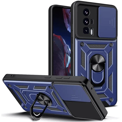 Чехол для телефонов Mobile Case Camshield Serge Ring Blue for Xiaomi Poco F5 Pro / Redmi K60 / Redmi K60 Pro