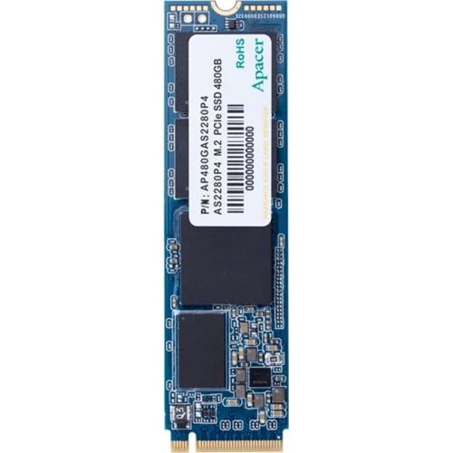 Apacer AP480GAS2280P4-1: Интерфейс подключения PCI-Express 3.0 (x4), M.2