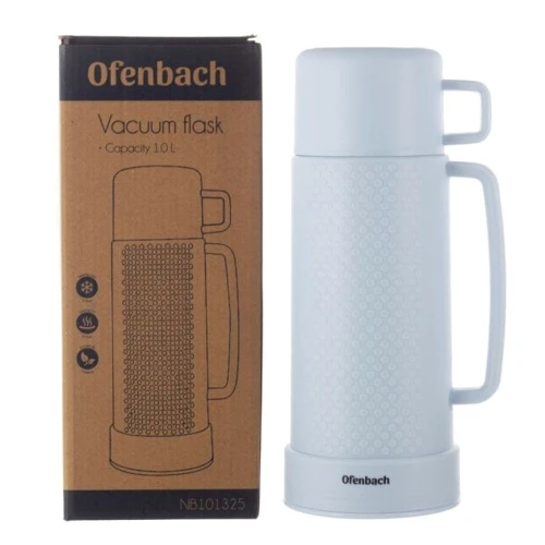 Термос Ofenbach 1 л голубой (OF-101325): Тип термос
