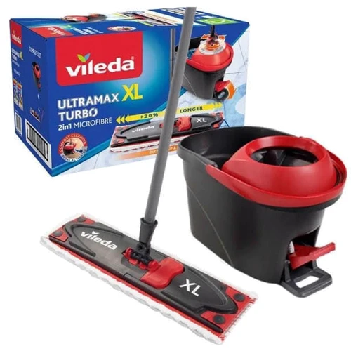 Швабра и комплектующее Набор для уборки Vileda UltraMax Turbo XL (163427) фото 5