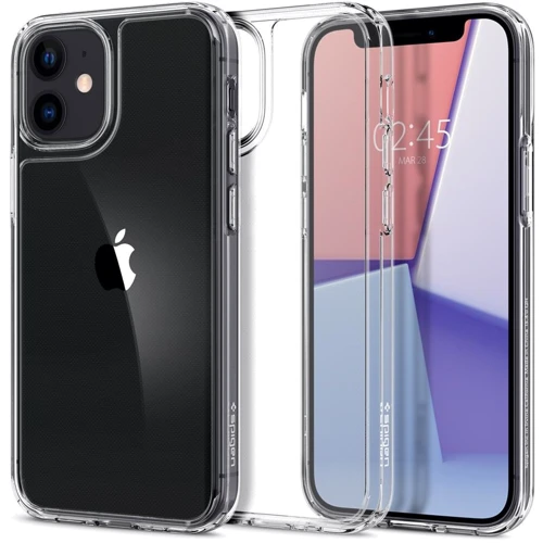Чохол для iPhone Spigen Quartz Hybrid Crystal Clear (ACS01748) for iPhone 12 mini