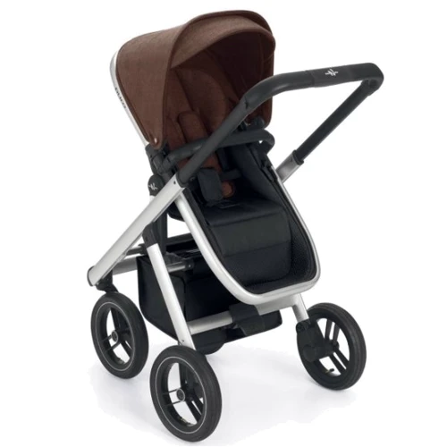 Универсальная коляска Neonato 3 в 1 Puro Solid, коричневый (N902-T737): Возможность установки люльки есть