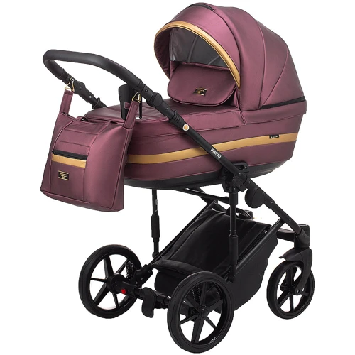 Коляска 2 в 1 Adamex Rimini ECO кожа 100% RI-248 фото 9