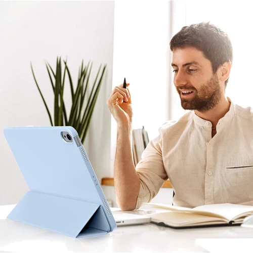 Аксессуар для iPad BeCover Tri Fold Soft TPU Silicone Light Blue for iPad 10.9 (2022 / 2024) / iPad 11 2025 (708522) фото 5