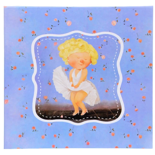 Набор тарелок десертных Elen Dekor Мэрилин Монро 2х19 см (924-500)