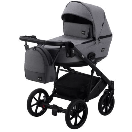Универсальная коляска 2 в 1 Bair Kiwi Soft BKS-218 серый (625506): Возможность установки люльки есть