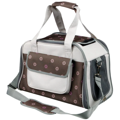 Сумка-переноска Trixie Libby Carrier коричневая с серым 25x27x42 см (4011905289540)