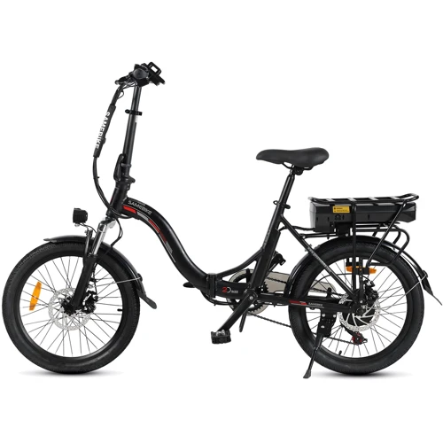 Электровелосипед SAMEBIKE JG20 (350 Вт, 10 А/час, 36 В, 25 км/ч), колеса 20, черный: Диаметр колес, дюймов 20