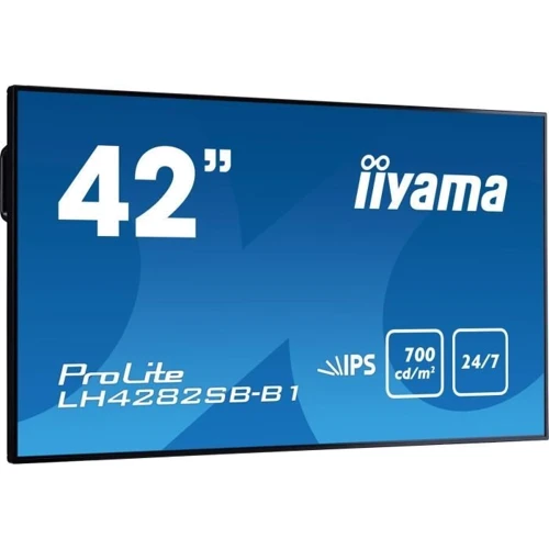Монітор iiyama LH4282SB-B1: Покриття екрану матове