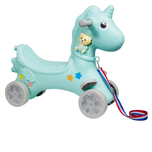 Єдиноріг качалка - каталка XOKO Play Pen RHO2 5 в 1 Blue (RHO2-BL)