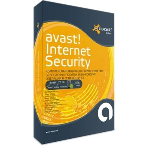 Программное обеспечение Avast! Internet Security 2014 (на 12 месяцев 1 ПК Box)