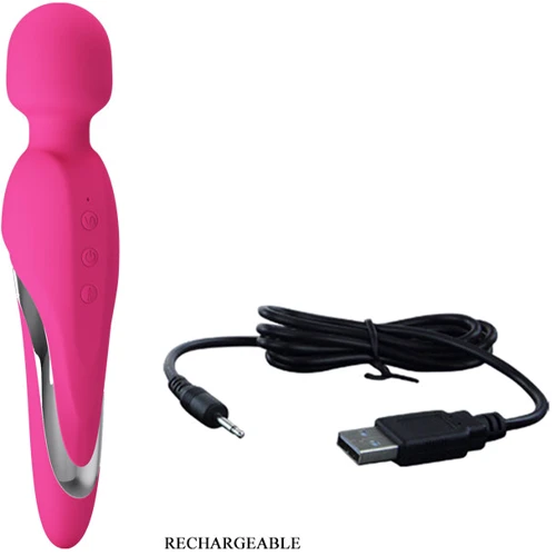 Вибратор с функцией нагрева Pretty Love Micheal Heat Massager Pink