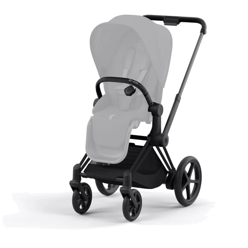 Шасі Cybex ePriam & каркас Matt Black з електродвигуном та акумулятором фото 4