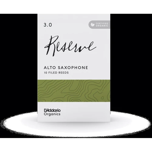 Трости для альт саксофона D'ADDARIO ORGANIC RESERVE - ALTO SAX #3.0 - 10 BOX фото 5