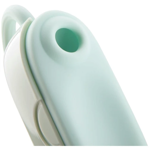 Вакуумный клиторальный стимулятор Otouch Louis Vibrate Teal с вибрацией