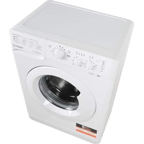 Стиральная машина Indesit OMTWSC 51052 W UA: Загрузка белья (стирка), кг 5