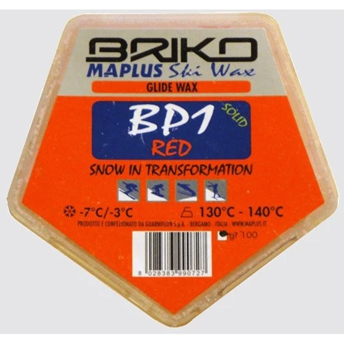 Парафін для бігових лиж MaPlus BP1 RED 100 gr -7/-3 (BMW0803)