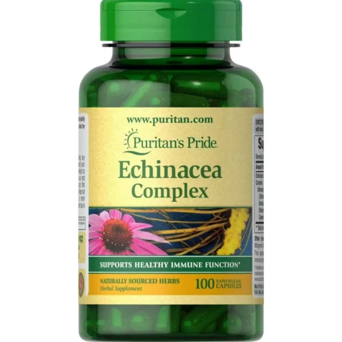 Puritans Pride Echinacea Complex Эхинацея комплекс 100 капсул